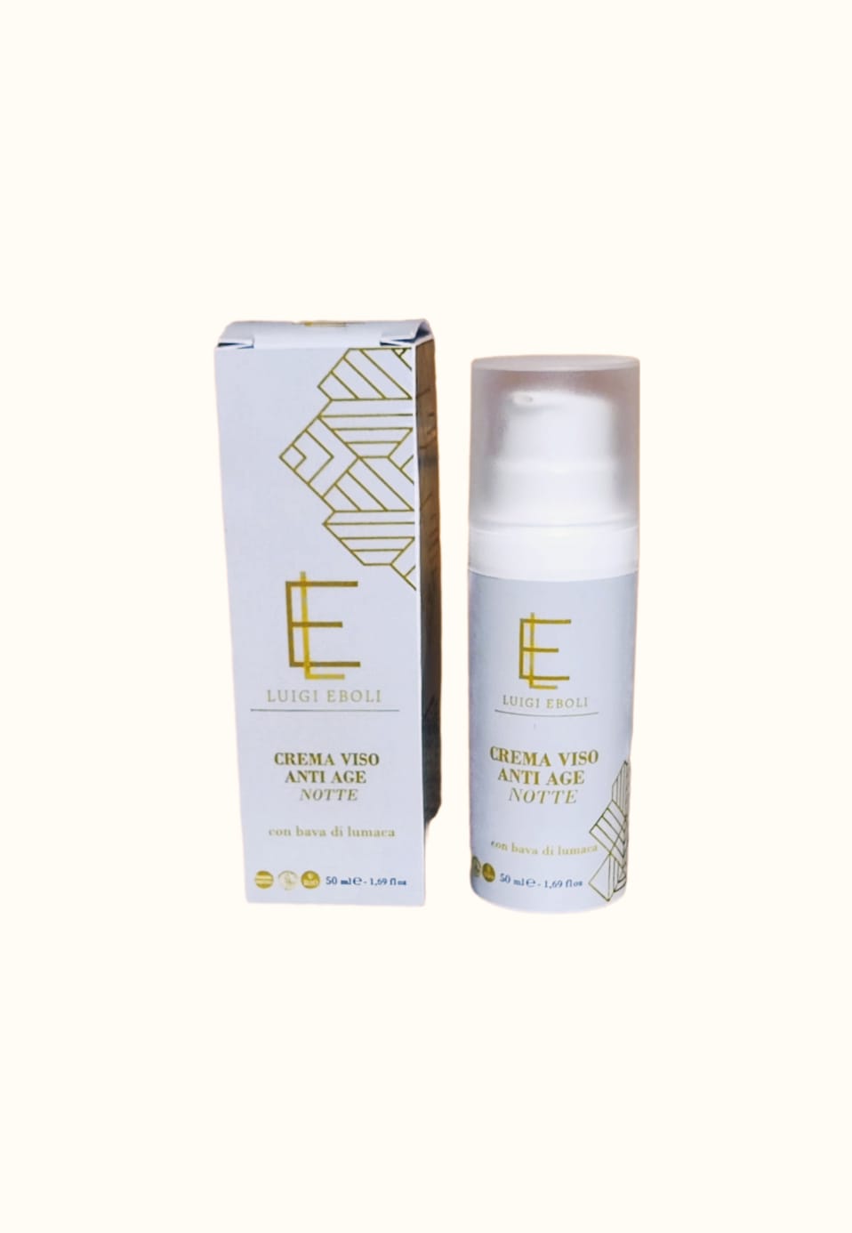 CREMA VISO ANTI AGE NOTTE con bava di lumaca